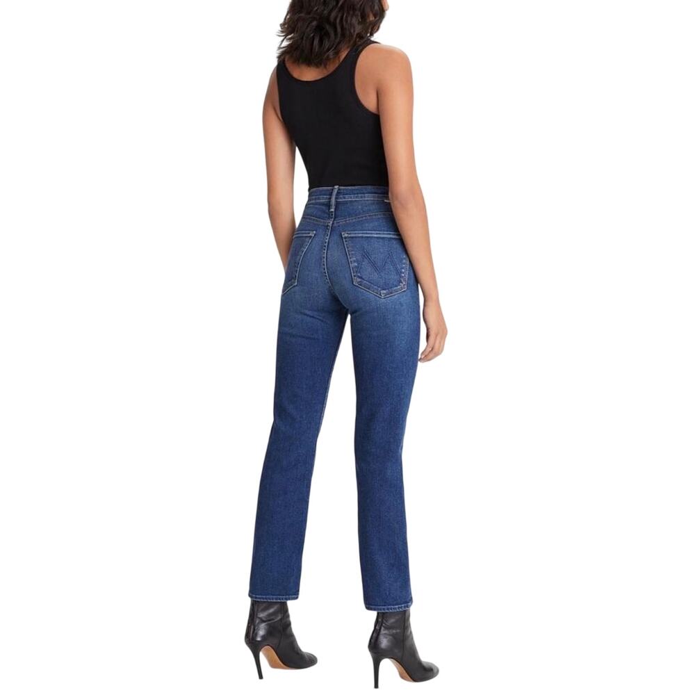 Mother The Tomcat Ankle Jeans womens sz 27 Night clubbing wash straight leg - Picture 12 of 13